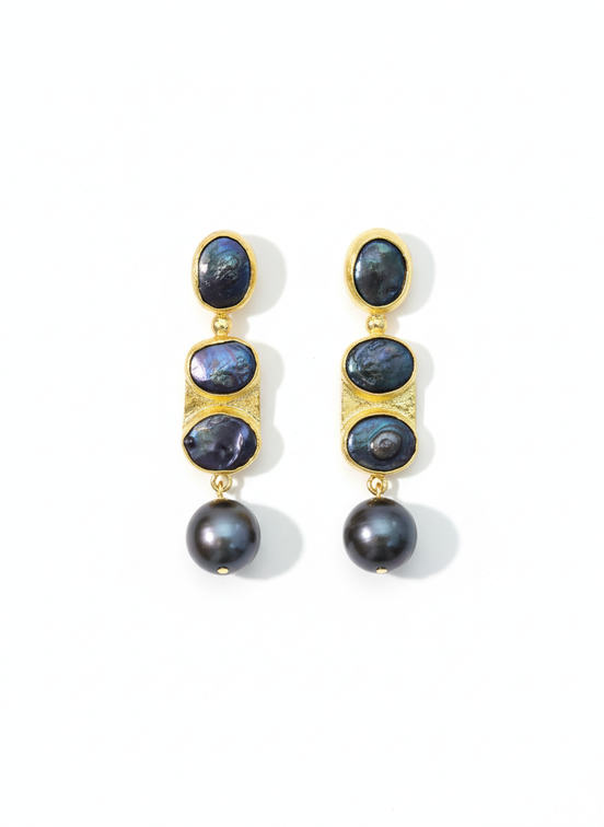 Cercei Pearl Luxe – Aur 24K