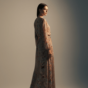 Rochie din Bumbac cu Decolteu în V și Croi Lejer - OK Lux. All rights reserved. - Dresses - 