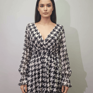 Rochie Maxi Lejeră cu Decolteu în V - OK Lux. All rights reserved. - Dresses -