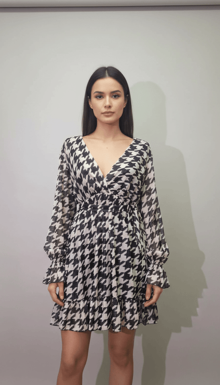 Rochie Maxi Lejeră cu Decolteu în V - OK Lux. All rights reserved. - Dresses -