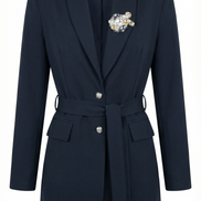 Sacou accesorizat manual cu cristale si perle decorative - OK Lux. All rights reserved. - Tuxedos - 