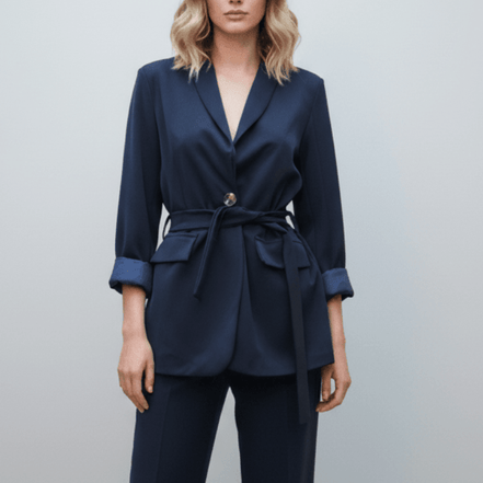 Sacou bleumarin elegant Cordon - OK Lux. All rights reserved. - Tuxedos - BLACK - 