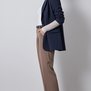 Sacou bleumarin oversize, stil relaxat - OK Lux. All rights reserved. - Tuxedos - NAVY BLUE - 