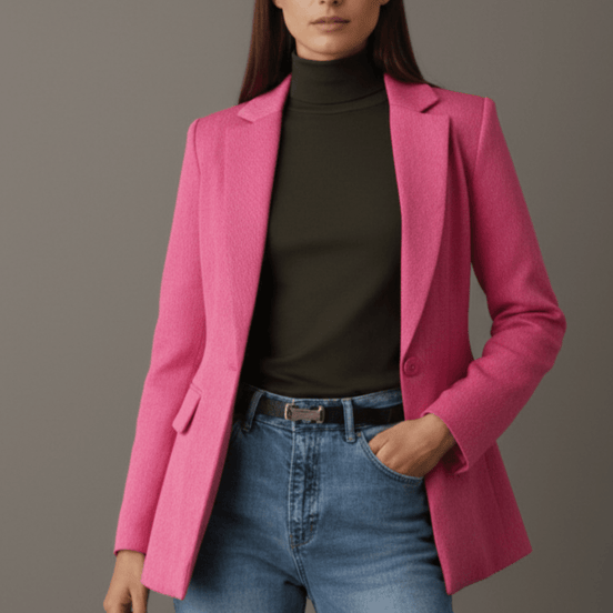 Sacou cu cordon roz elegant - OK Lux. All rights reserved. - Tuxedos - PINK - 