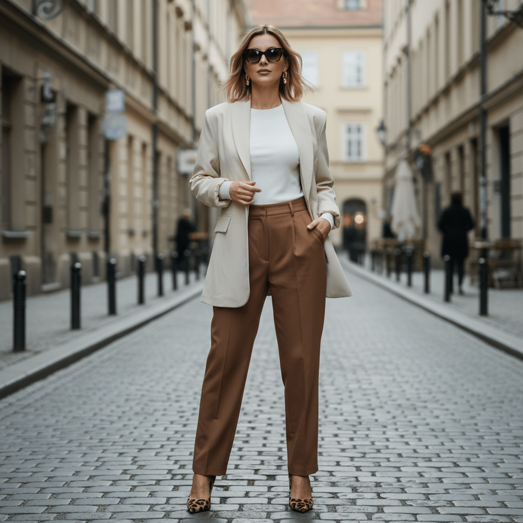 Sacou elegant bej cu croială clasică - OK Lux. All rights reserved. - Tuxedos - BEIGE - 