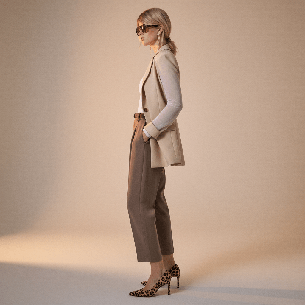 Sacou elegant bej cu croială clasică - OK Lux. All rights reserved. - Tuxedos - BEIGE - 