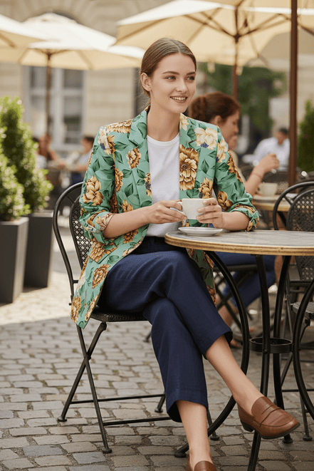 Sacou modern verde mentă - OK Lux. All rights reserved. - Tuxedos - MINT GREEN - 