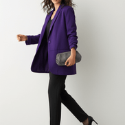 Sacou mov cardinal, croială atemporală - OK Lux. All rights reserved. - Tuxedos - CARDINAL PURPLE - 