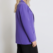 Sacou mov cu cordon, croială lejeră - OK Lux. All rights reserved. - Tuxedos - PURPLE - 