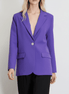 Sacou mov cu cordon, croială lejeră - OK Lux. All rights reserved. - Tuxedos - PURPLE - 