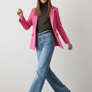 Sacou roz elegant cu cordon - OK Lux. All rights reserved. - Tuxedos - PINK - 