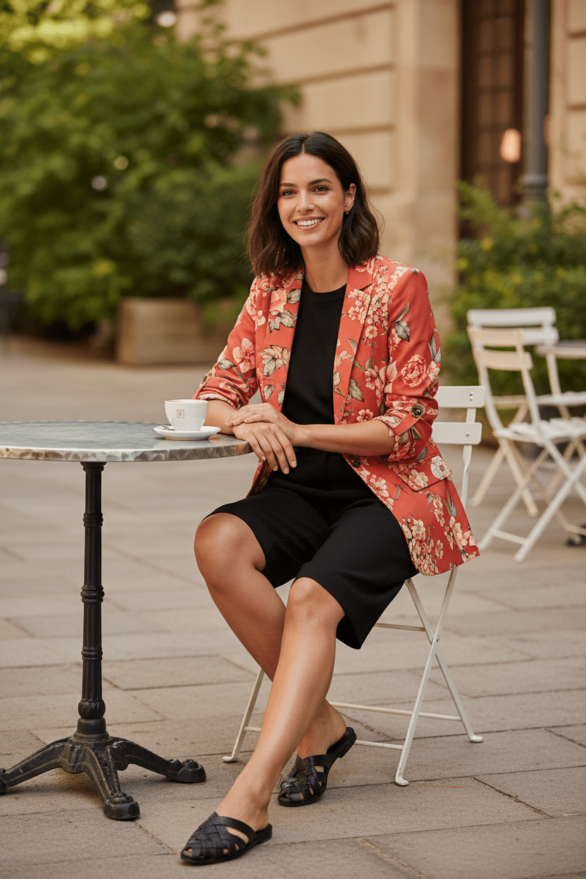 Sacou roz elegant structurat - OK Lux. All rights reserved. - Dresses - PINK - 