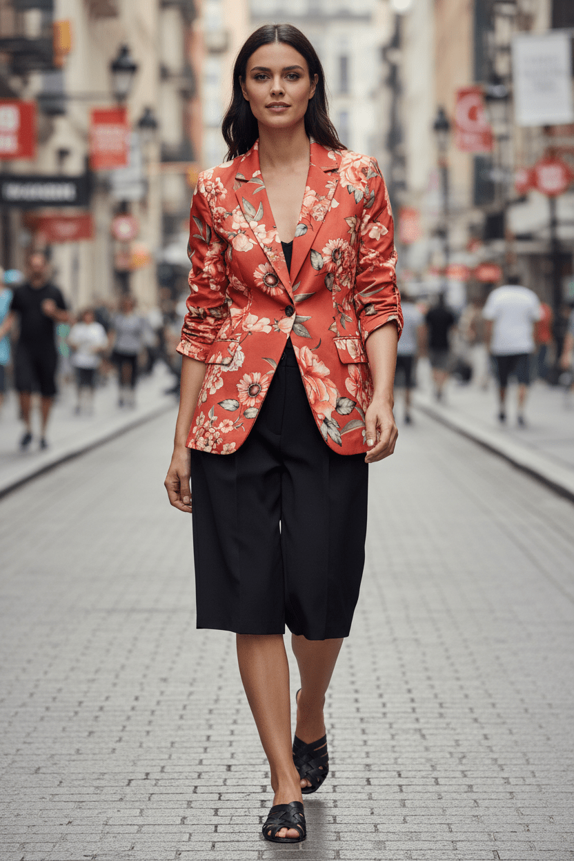 Sacou roz elegant structurat - OK Lux. All rights reserved. - Dresses - PINK - 