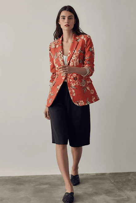 Sacou roz elegant structurat - OK Lux. All rights reserved. - Dresses - PINK - 