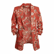 Sacou roz elegant structurat - OK Lux. All rights reserved. - Dresses - PINK - 