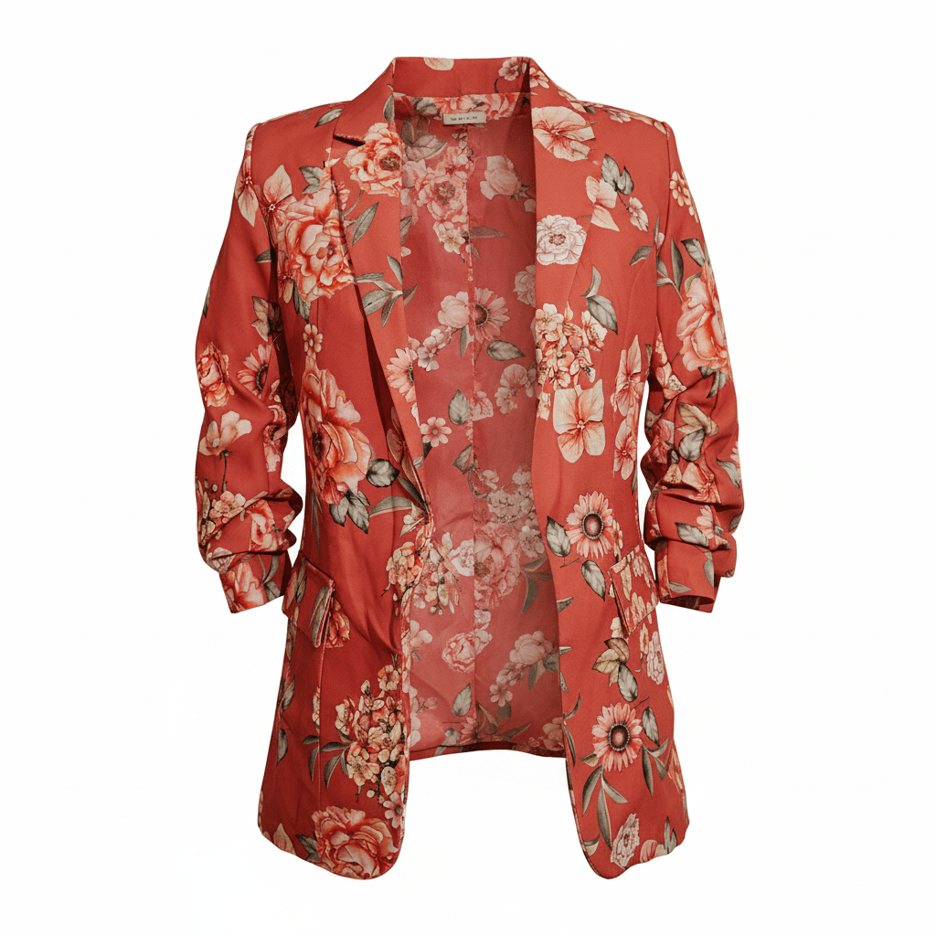 Sacou roz elegant structurat - OK Lux. All rights reserved. - Dresses - PINK - 