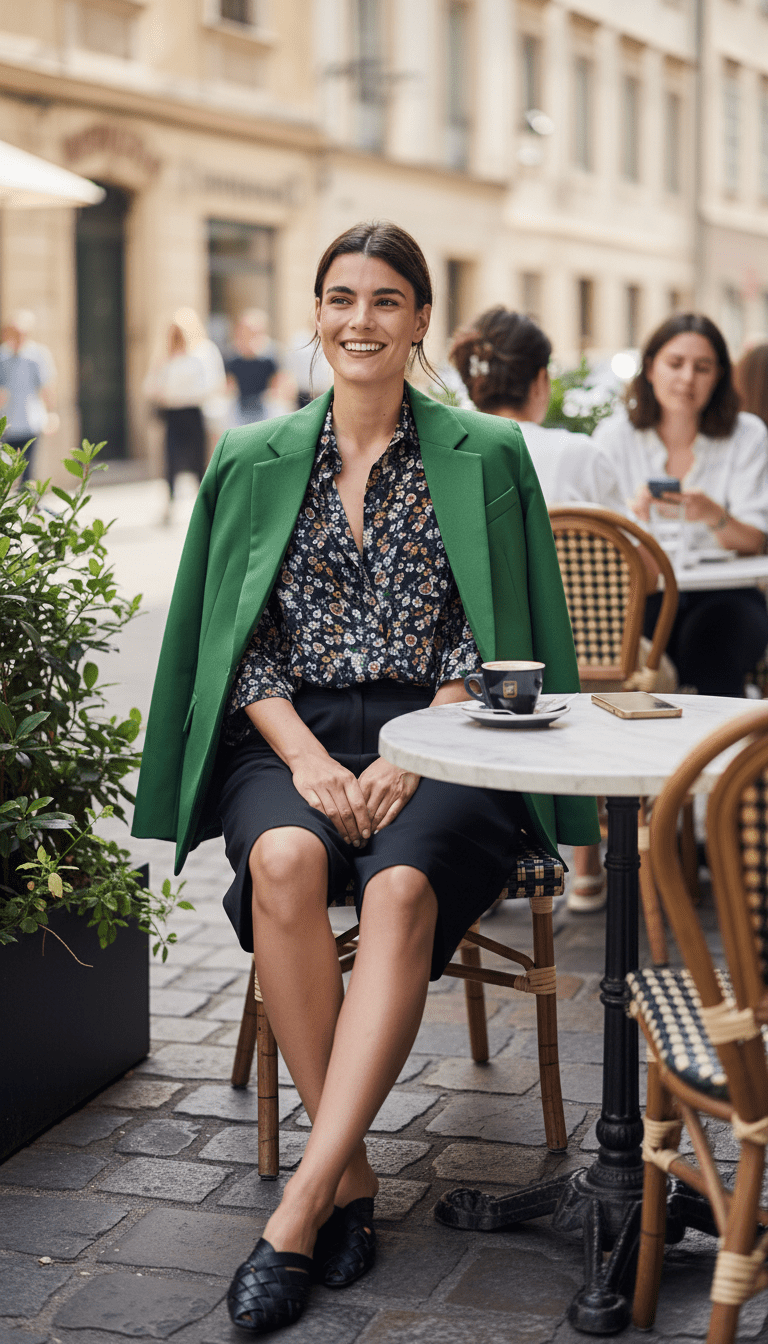 Sacou verde, croială lejeră - OK Lux. All rights reserved. - Tuxedos - GREEN - 