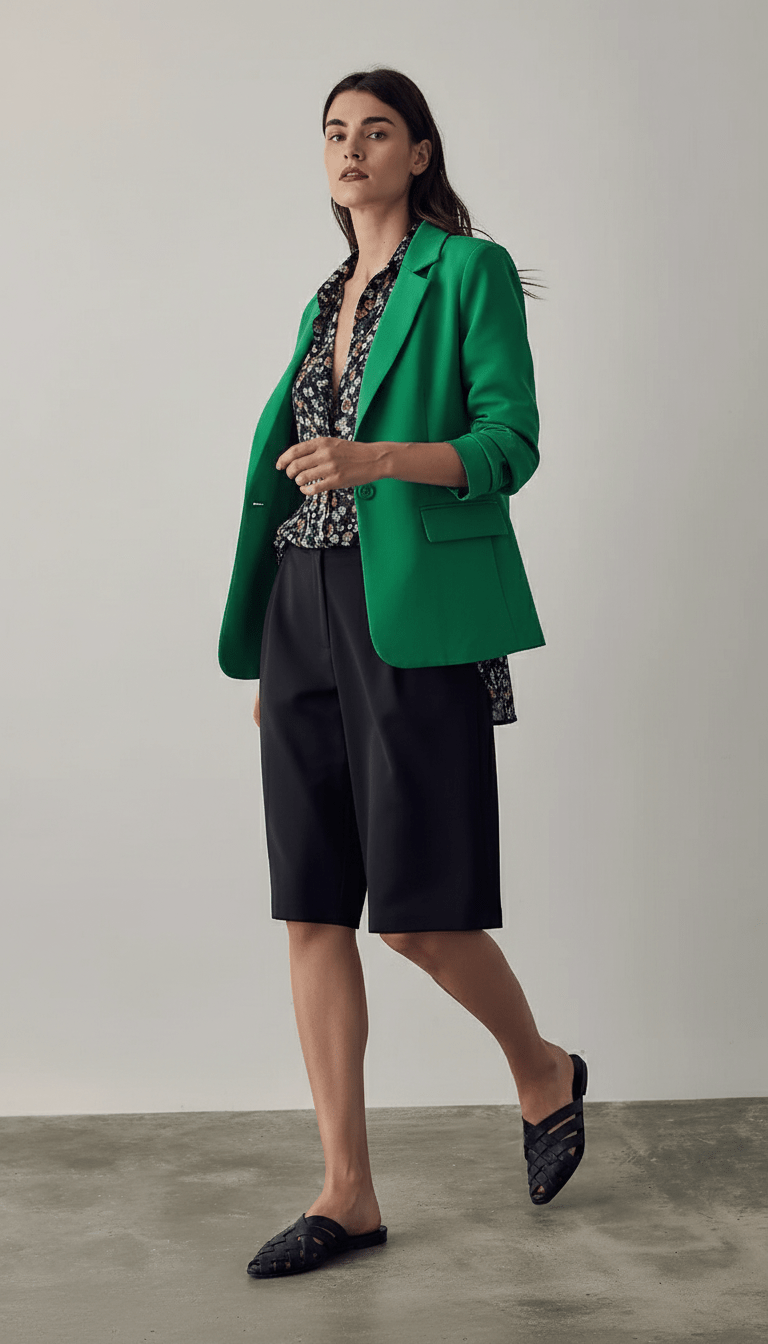 Sacou verde, croială lejeră - OK Lux. All rights reserved. - Tuxedos - GREEN - 