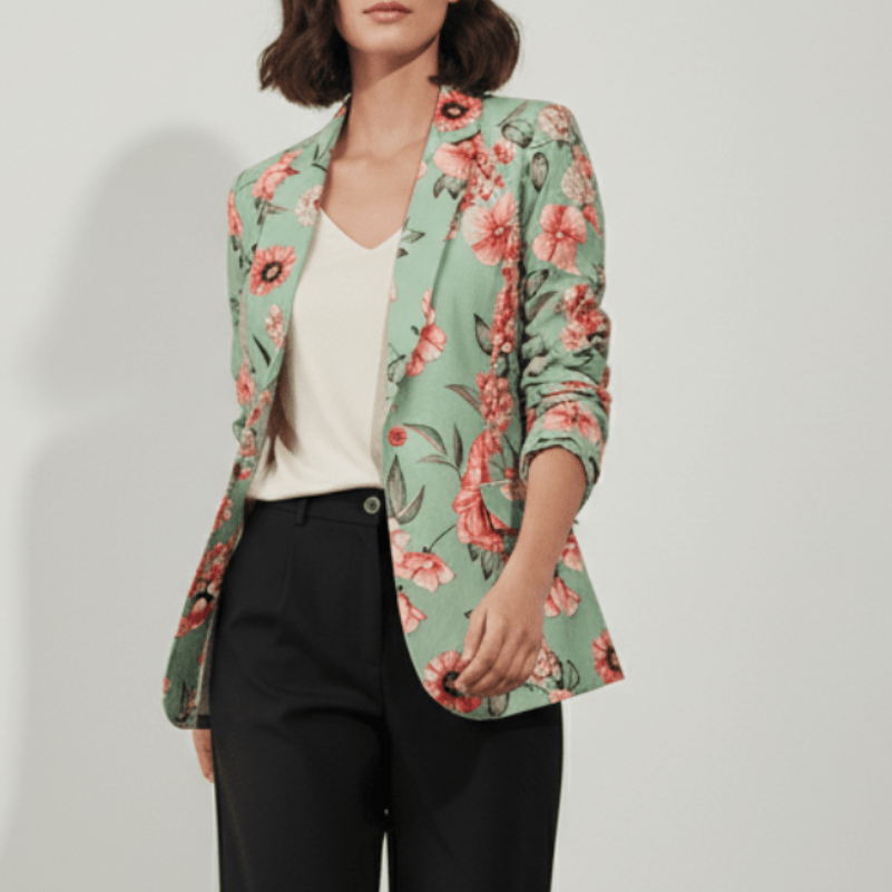 Sacou Verde Mentă Croială Clasică – Material Tratat Calitativ - OK Lux. All rights reserved. - Tuxedos - MINT GREEN - 