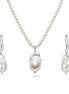Set Colier și Cercei din Perle Baroc cu Argint - OK Lux. All rights reserved. - Jewelry Sets - 