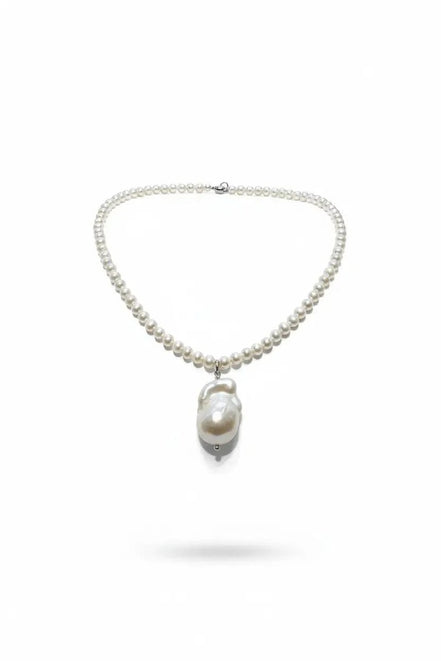 Set Colier și Cercei din Perle Baroc cu Argint - OK Lux. All rights reserved. - Jewelry Sets - 